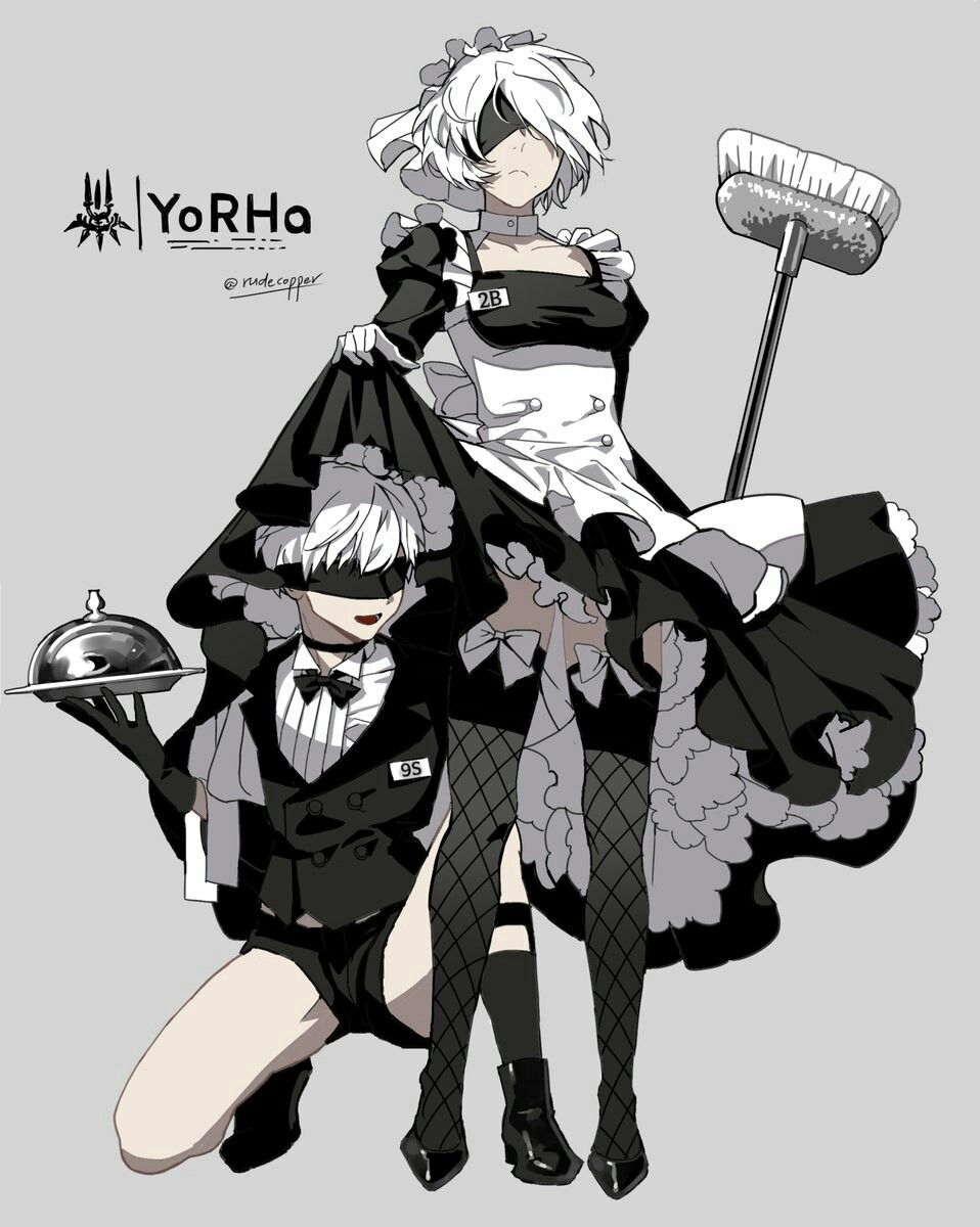 Featured image of post 2B And 9S Fanart