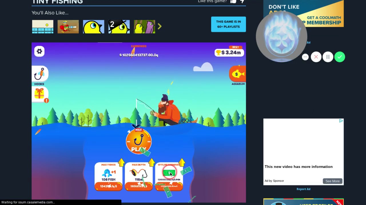 Featured image of post Cool Math Games Tiny Fishing Last Fish