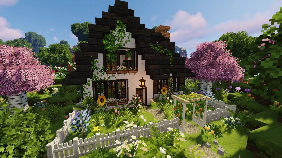 wallpapers Cottagecore Minecraft House Ideas Easy minecraft house tutorials