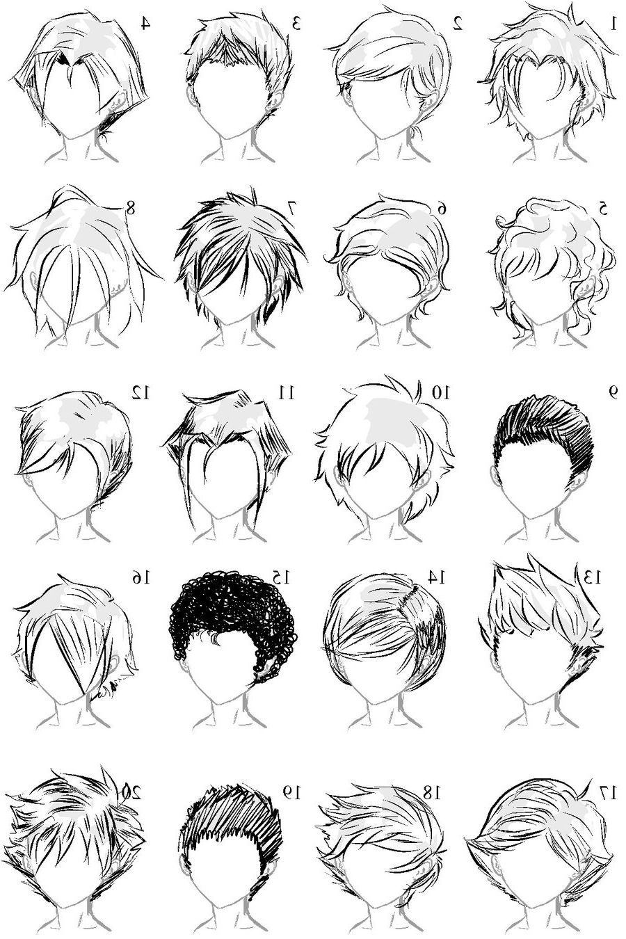 Featured image of post Curly Boy Anime Hairstyles