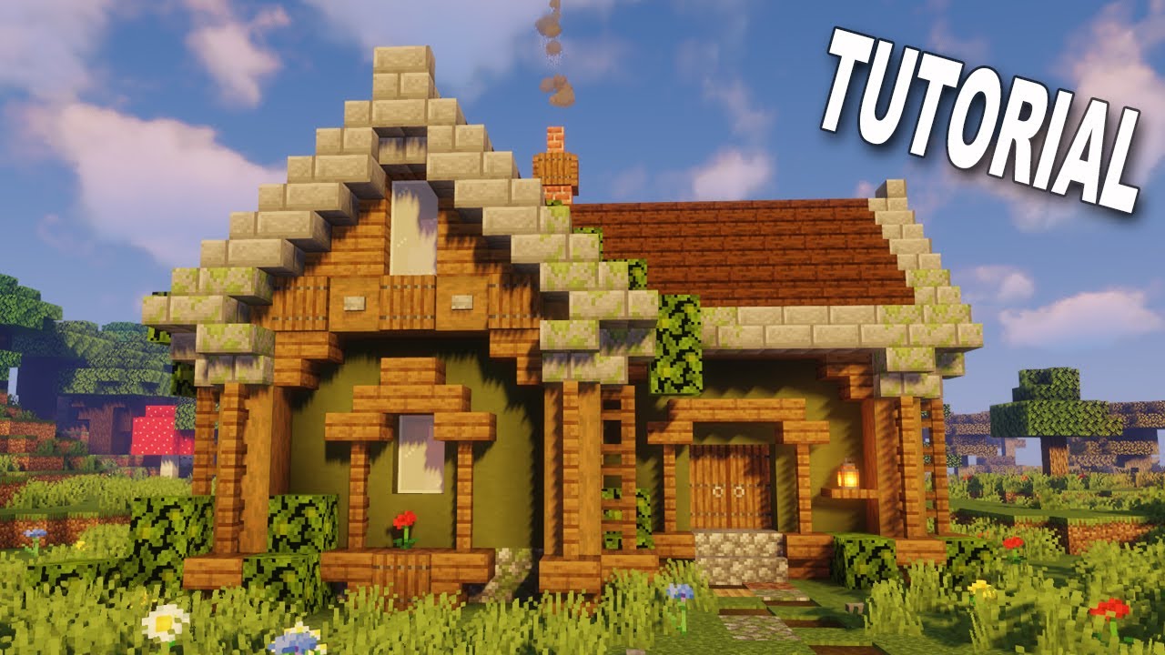 wallpapers Cute Cottagecore Minecraft House Small minecraft house tutorials