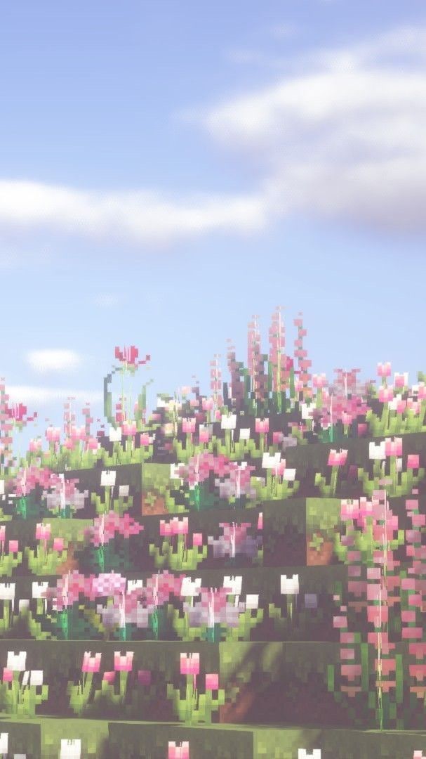 Featured image of post Cute Minecraft Flower Wallpaper