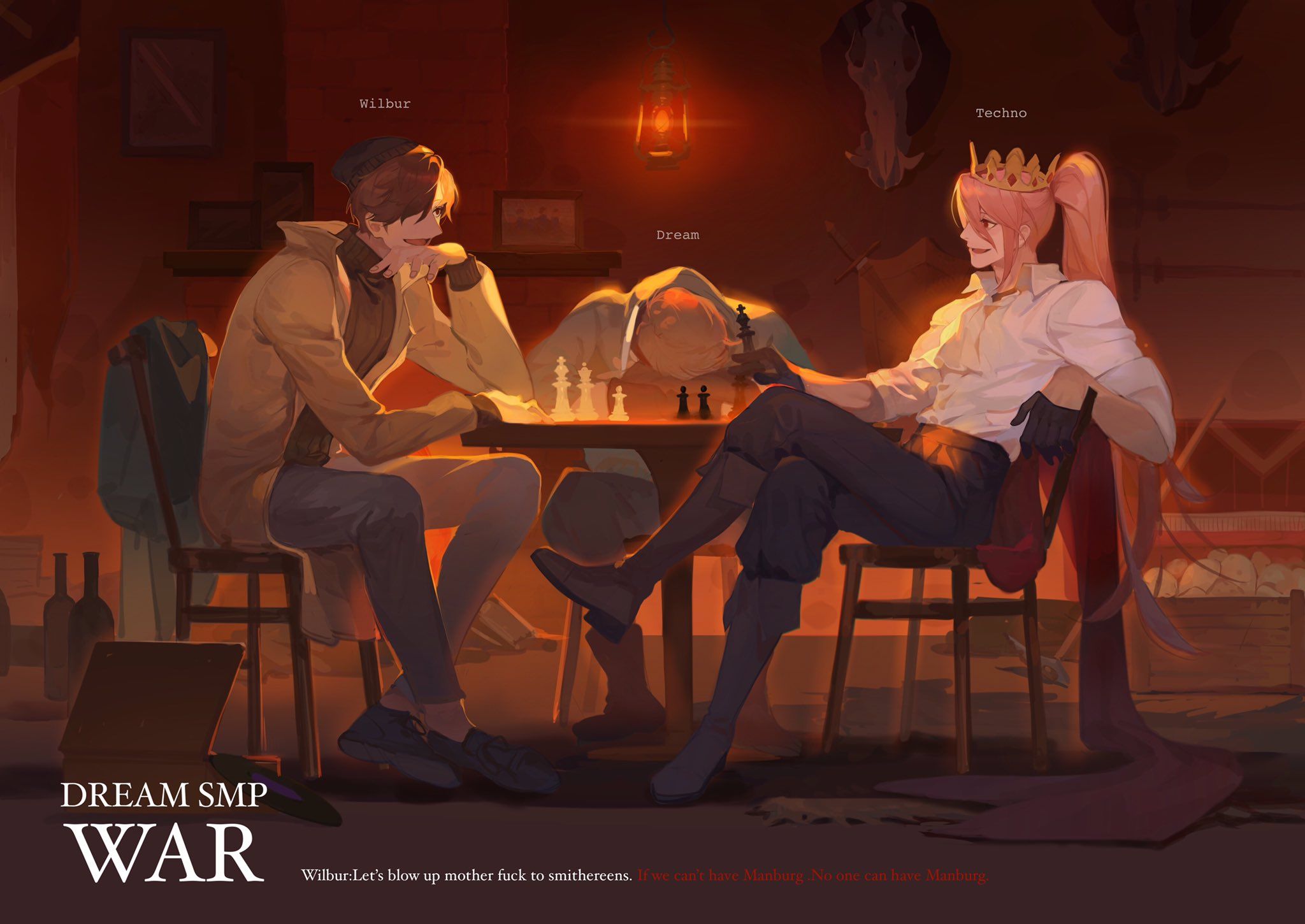 Featured image of post Dream Smp Fanart Techno And Dream