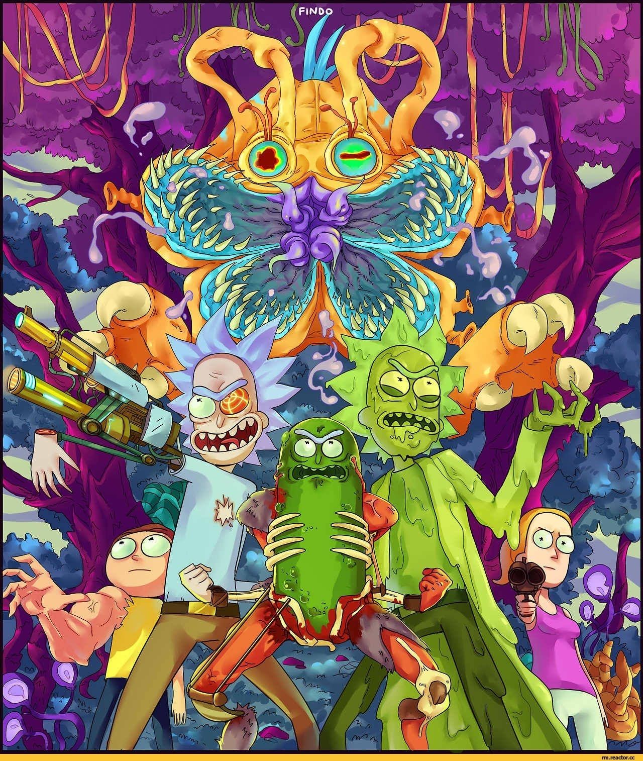Featured image of post Rick And Morty Wallpaper Trippy